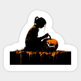 I Missyou pumpkin Sticker